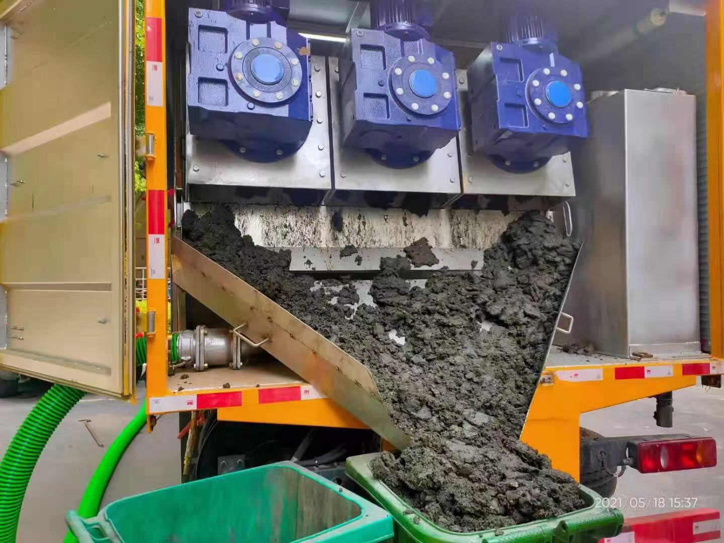 定州化粪池清掏城市维护站-泥浆净化干湿分离处理